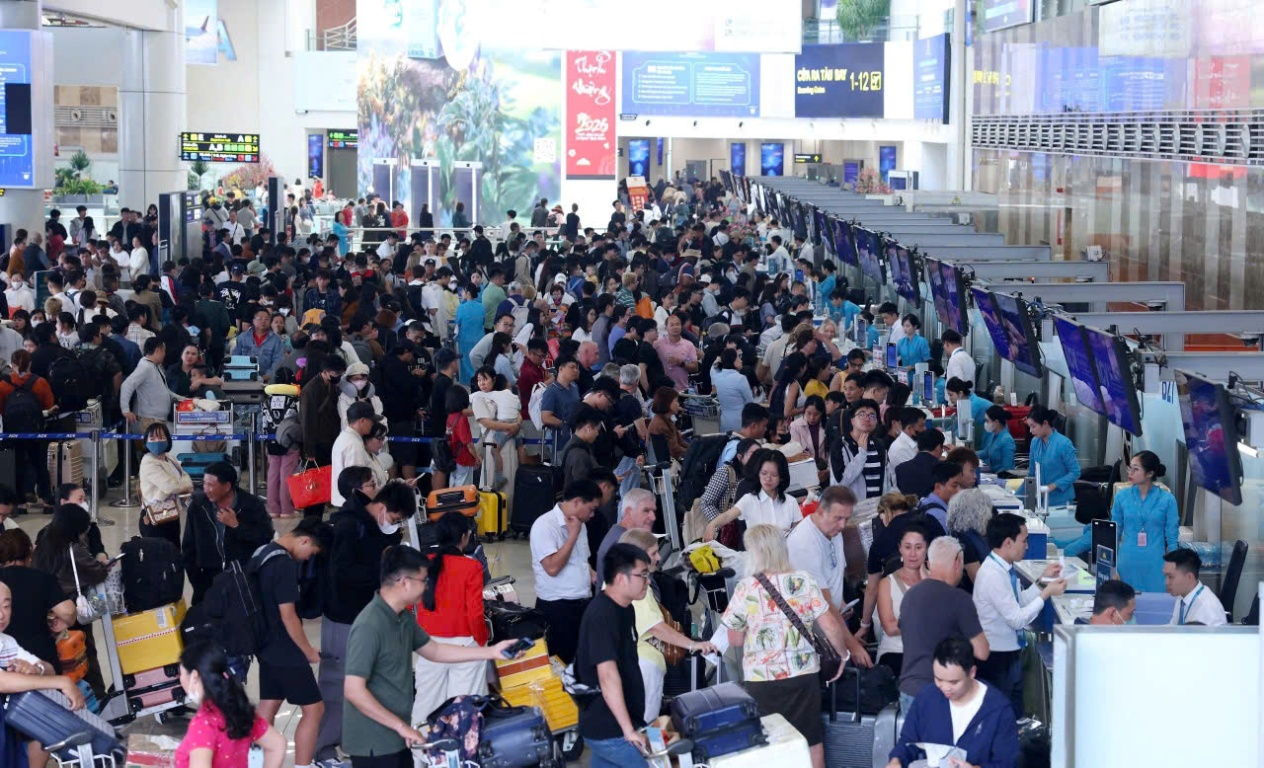 Ngày cuối nghỉ Tết, sân bay Nội Bài dự kiến đón lượng khách kỷ lục